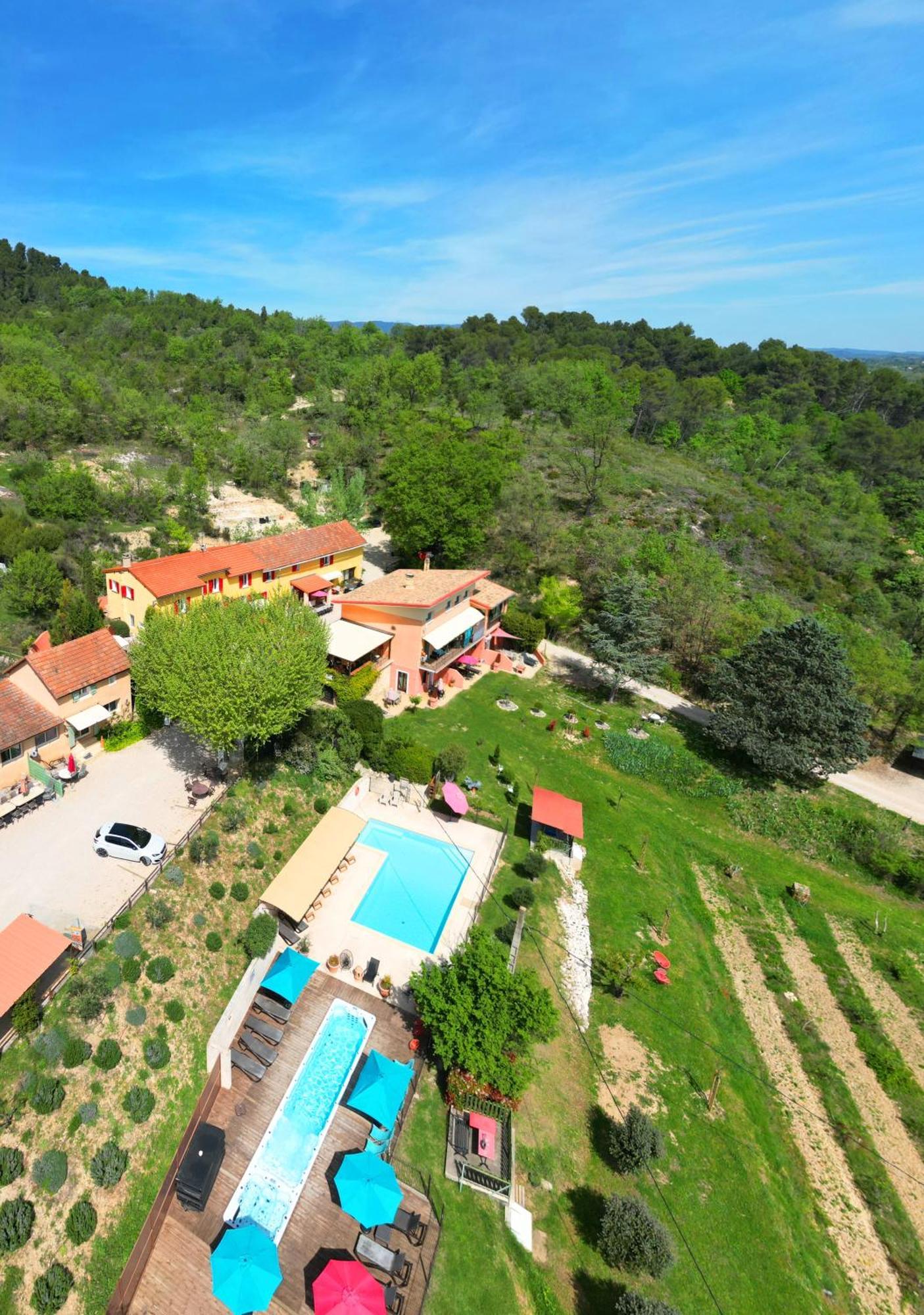 L'Oustaou Du Luberon Et Spa Villelaure エクステリア 写真